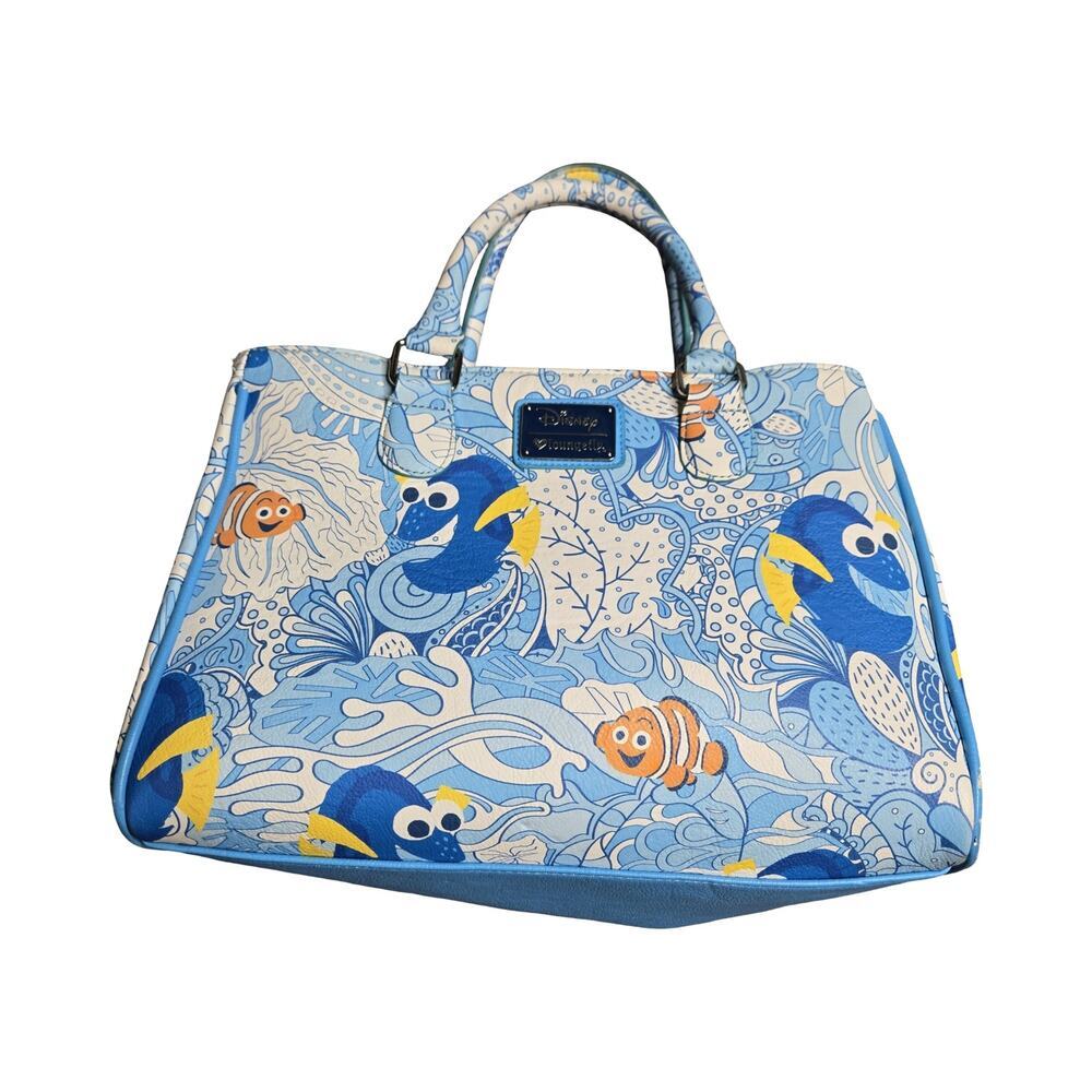 Loungefly Disney Finding Dory Nemo‎ Blue Purse